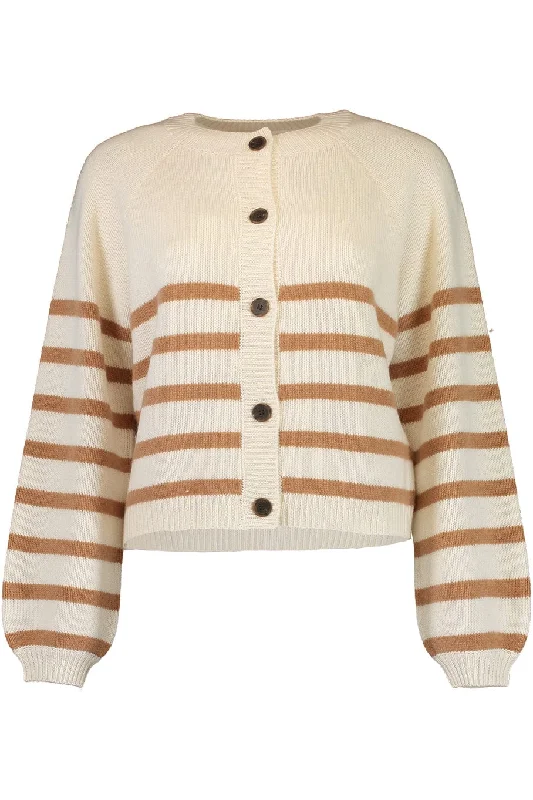 Massive Deal Breton Stripe Cardigan