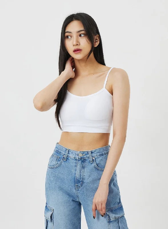 Buy Today Sleeveless Cropped Top BF323