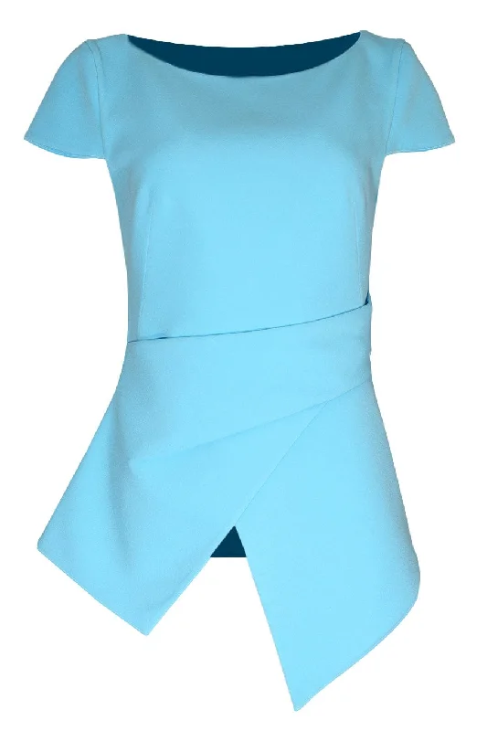 Stock Clearance Agave Boatneck Cap Sleeve Top