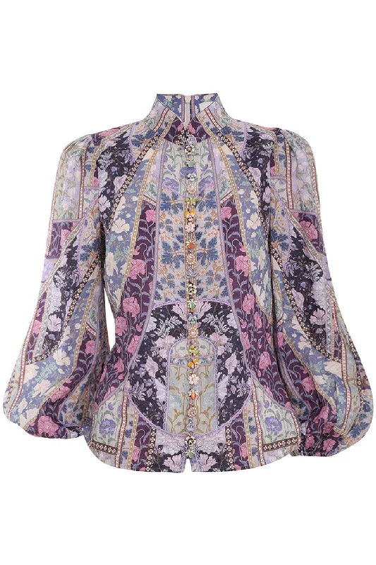 Super Savings Celestial Spliced Blouse