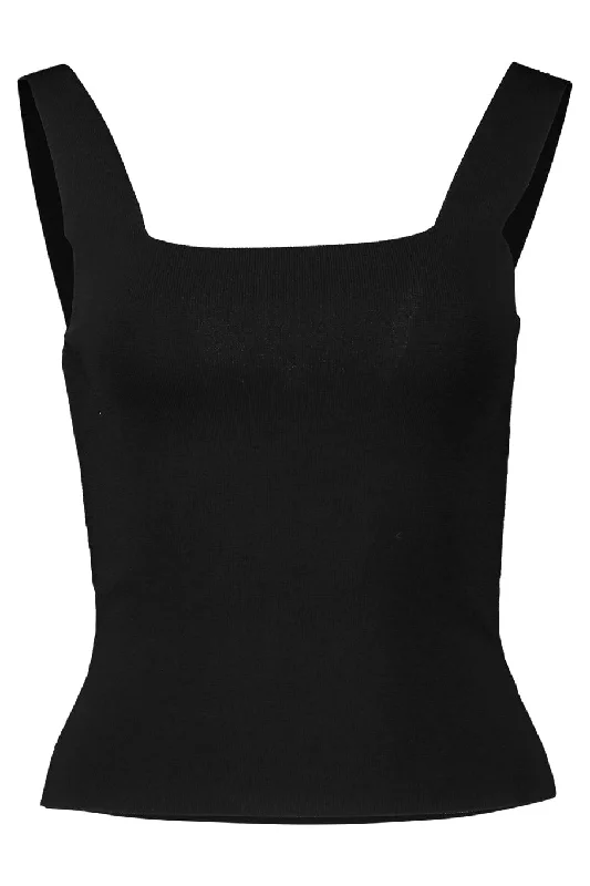 Weekend Savings Delight Square Neck Tank - Black