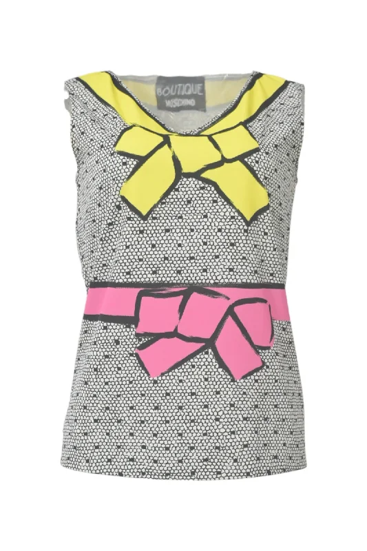 Make Your Weekend Count with Savings [WW35115] Boutique Moschino | Sleeveless Top
