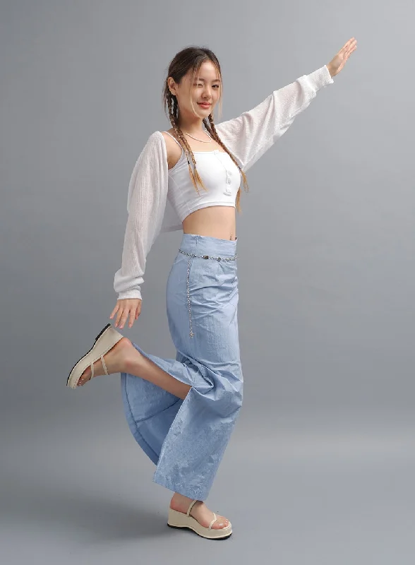 Huge Savings Buttoned Cropped Cami Top CY19