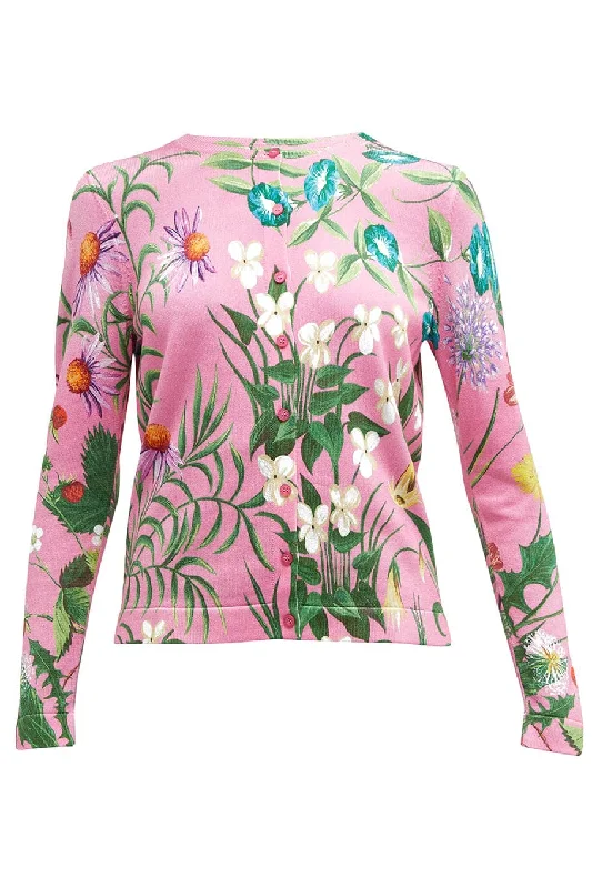 Lowest Price Floral Tapestry Printed Cardigan