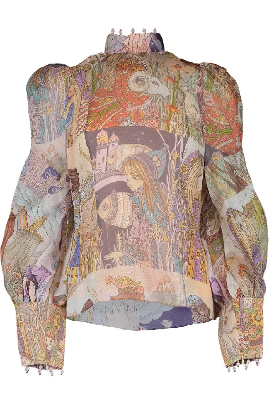 Final Offer Kaleidoscope Zodiac Blouse
