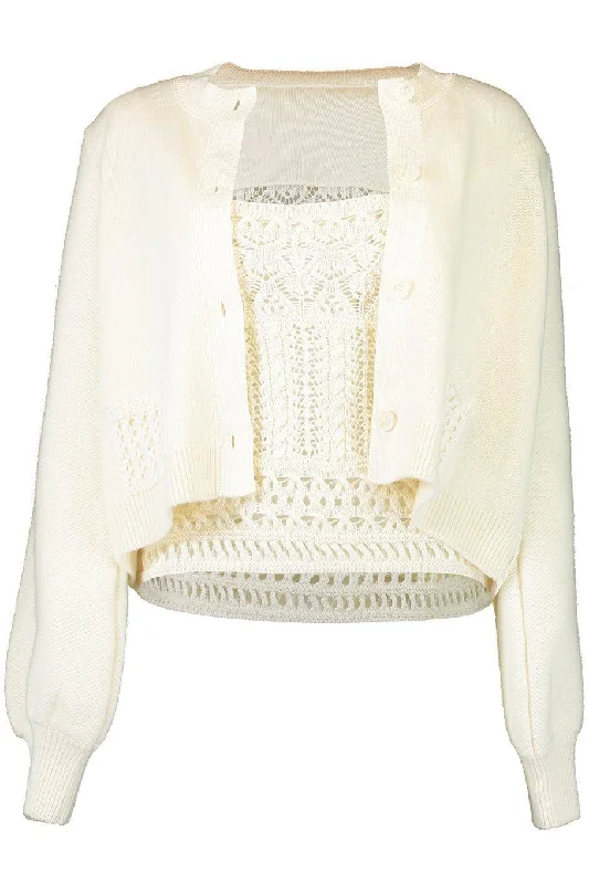 Weekend Specials Just for You Lace Twinset