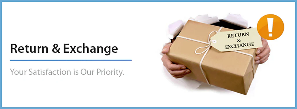 Explains how customers can return or exchange items.