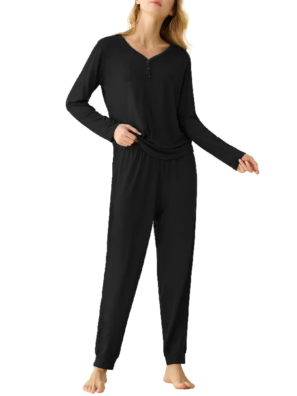 Super Bargain Women's Bamboo Viscose Pajamas Set 2 Piece Sleepwear