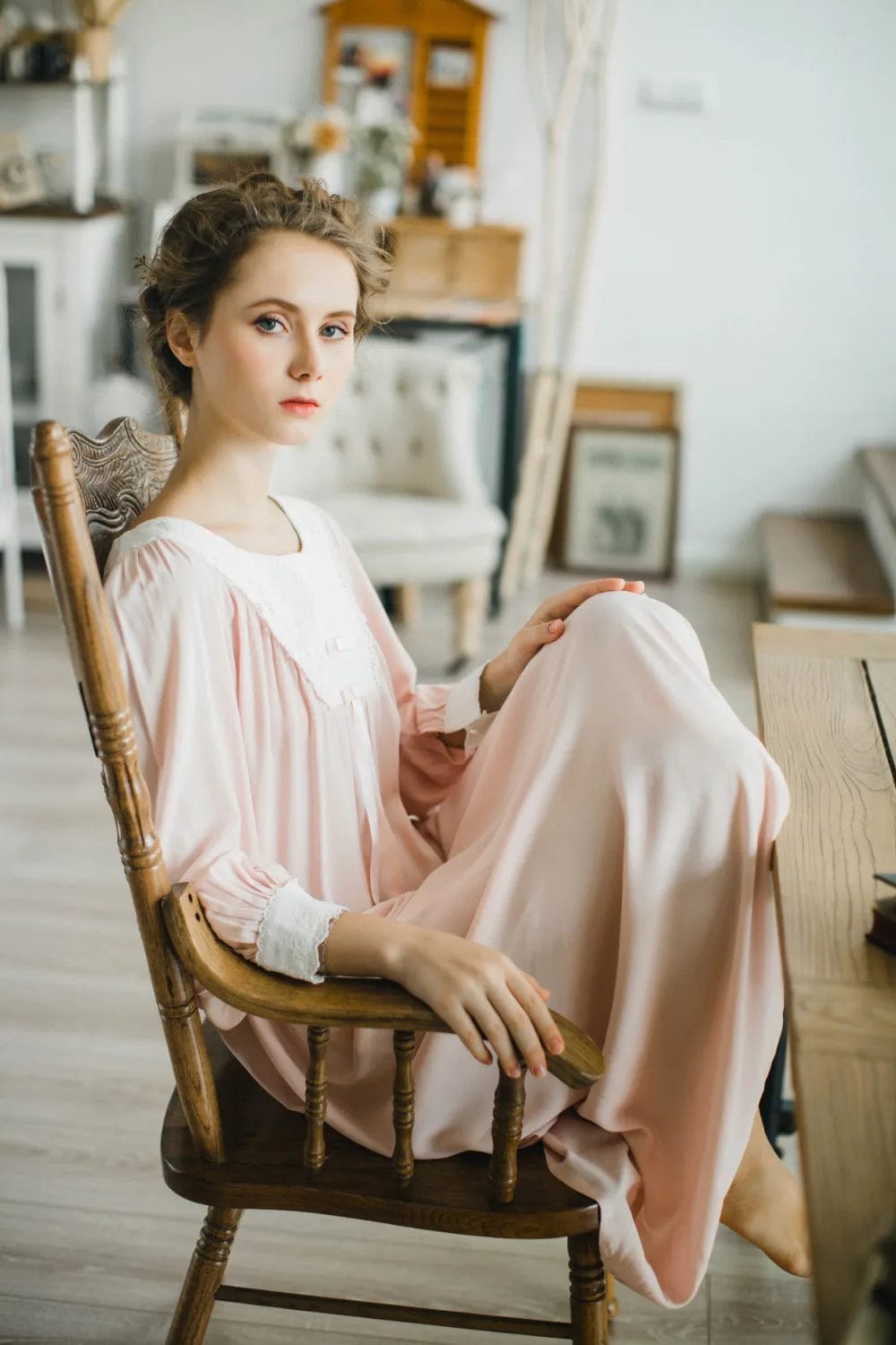 Quick Deals Angel Sleepwear, Floor Length