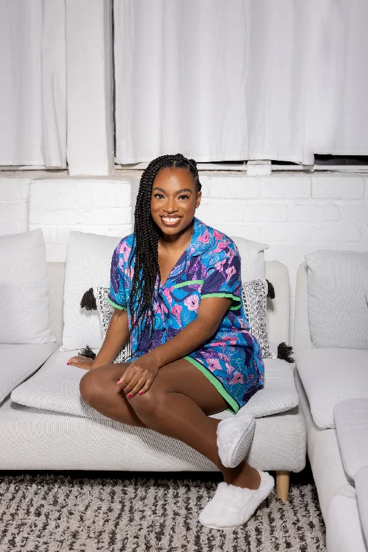 Weekend Offers That Dazzle Azure Utopia Short Slumber Suit