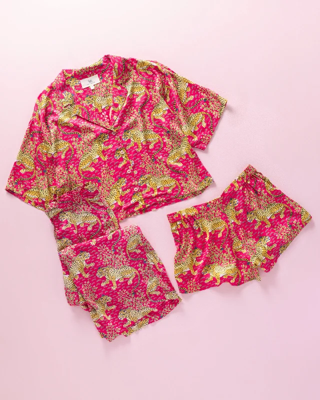 Weekend Deals That Dazzle Bagheera - Satin Dreams Bundle - Hot Pink