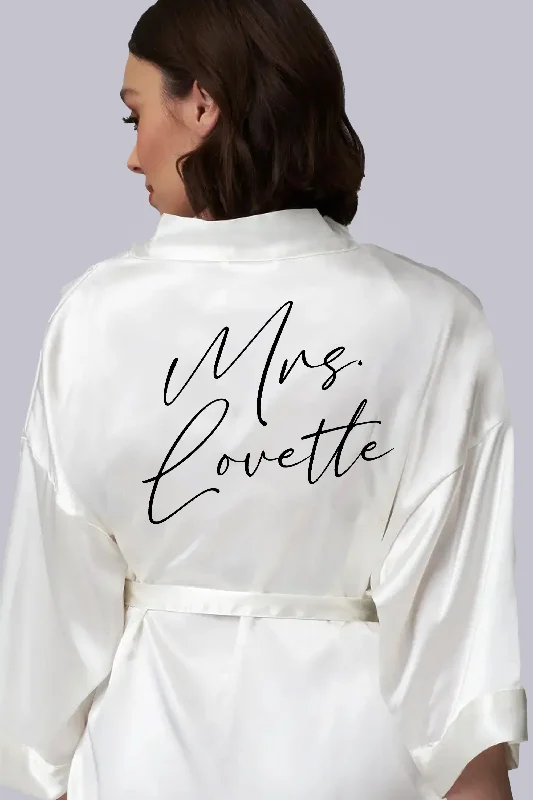 Special Buy Bridal Templates - Custom Mrs. Lovette Robe