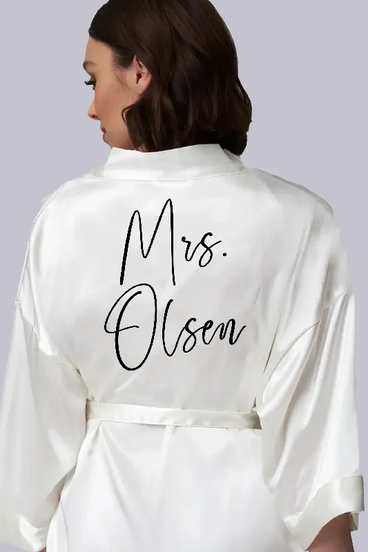 Savings Galore Bridal Templates - Customized Bridal Title Robes