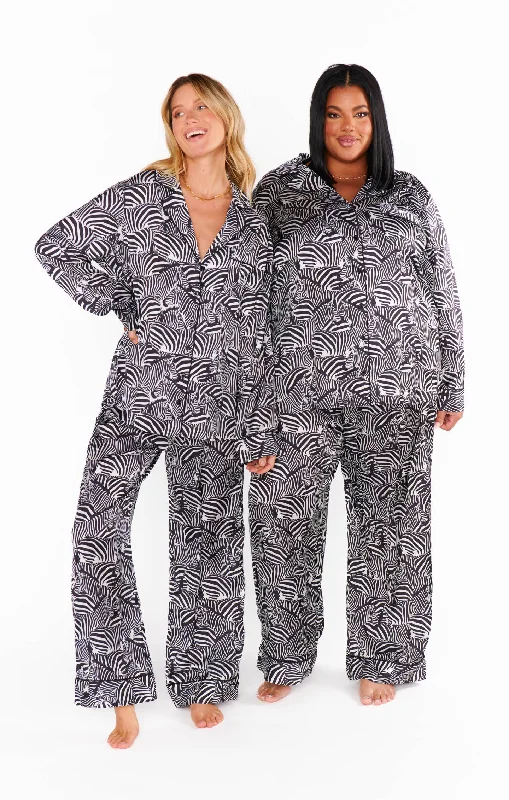 Weekend Specials to Snag Classic PJ Set ~ Zebra Silky