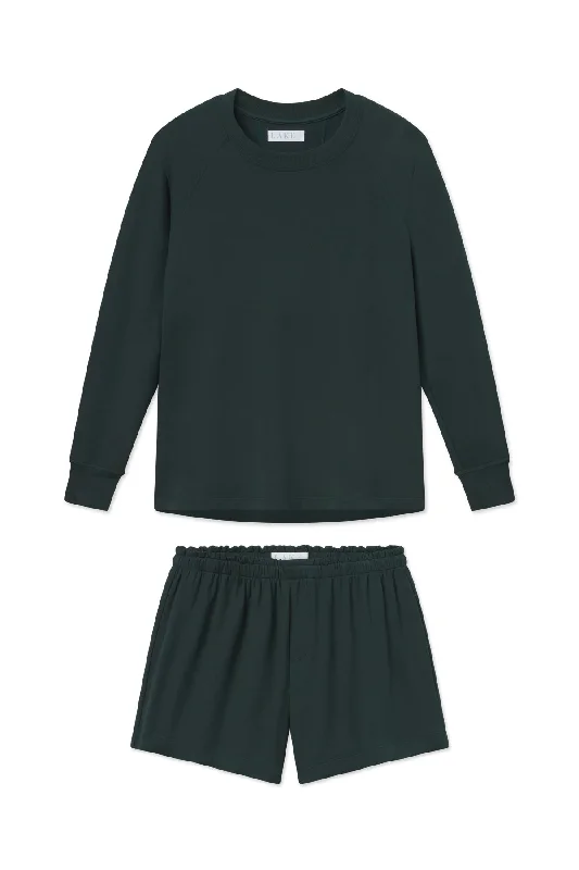 Weekend Specials Just for You Relax Shorts Set in Conifer