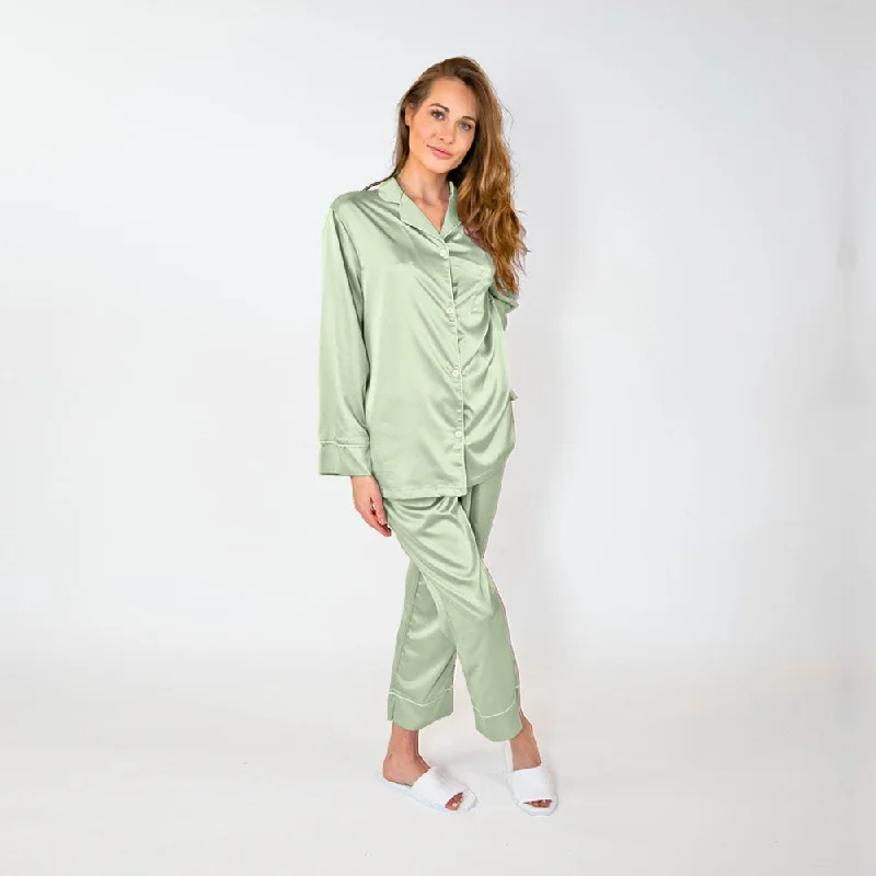 Reduced Rates Pajama Pant Set - Dusty Sage