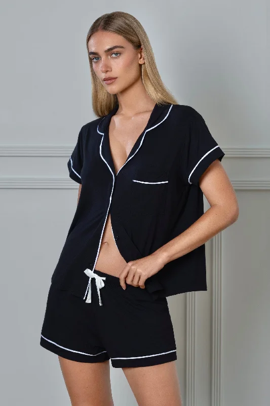 Weekend Deals You Can't Resist PJ Set Black