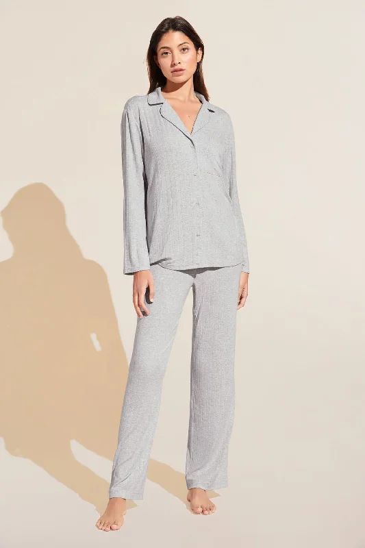 Markdown Sale Gisele TENCEL™ Modal Rib Long PJ Set