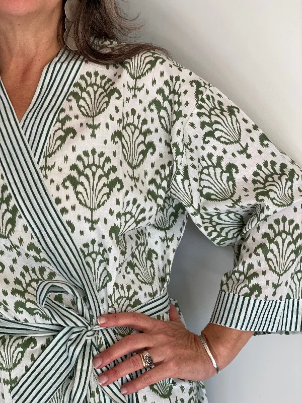 Shop Now Green Ikat