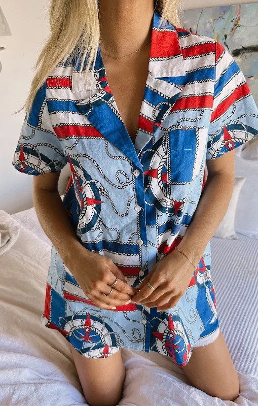 Weekend Discounts Worth Grabbing Home and Away PJ Set ~ Anchors Away