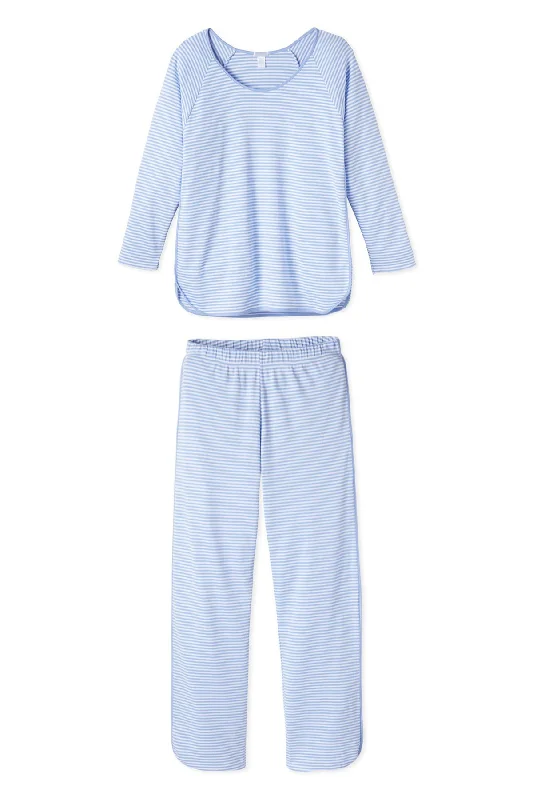 Now or Never Pima Long-Long Set in Hydrangea