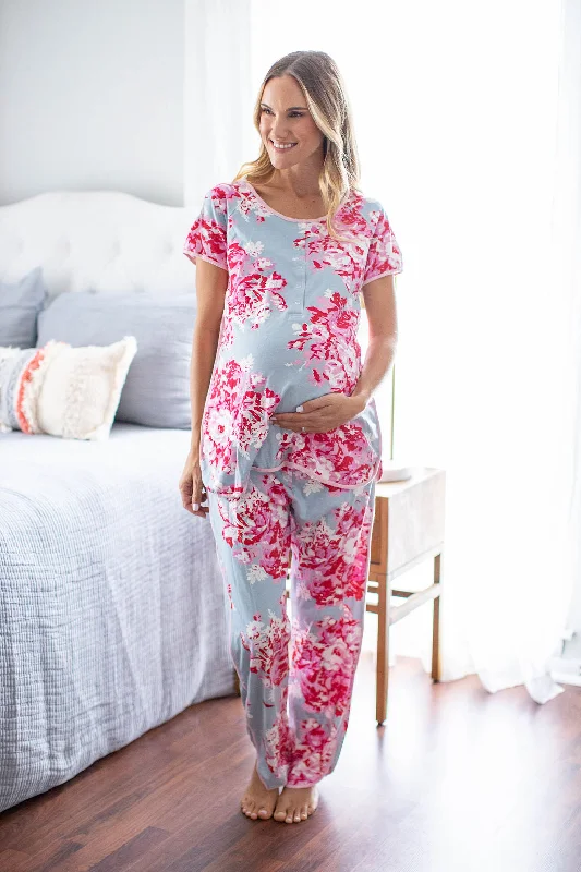 Online Deal Mae Maternity Nursing Pajamas