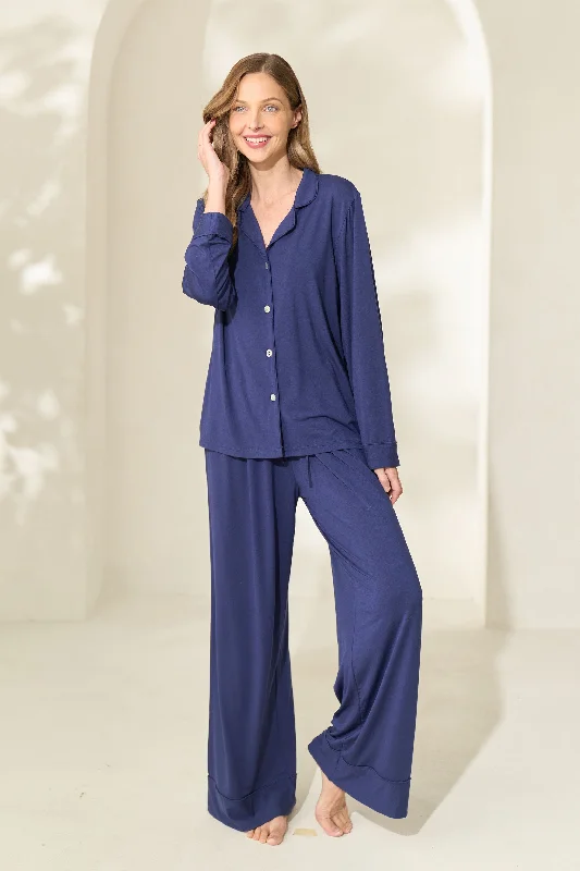 Navy Heavenly Modal Pajamas