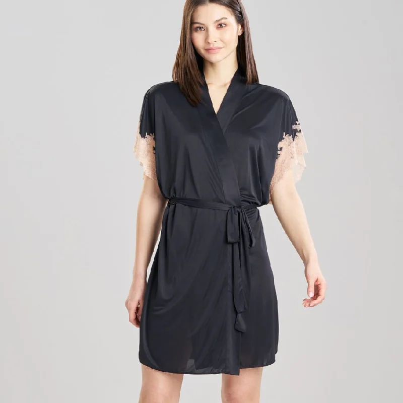 Best Seller Natori Enchant 36" Wrap in Black/Cafe T74012