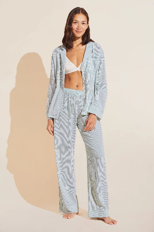 Can't Beat Nautico Long PJ Set