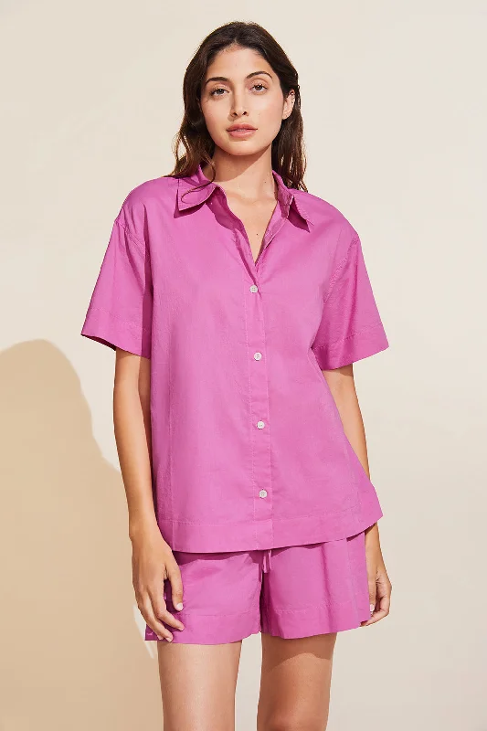 Massive Deal Organic Sandwashed Cotton Short PJ Set