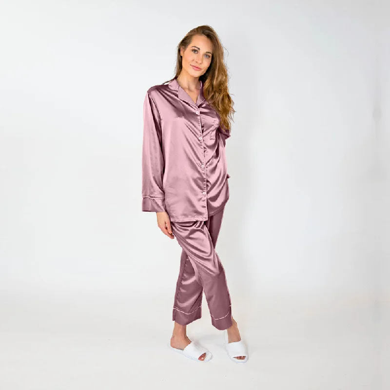 Weekend Deal Pajama Pant Set - Mauve