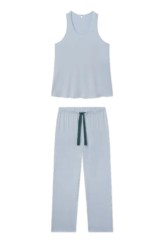 Weekend Specials to Grab DreamModal Ribbon Tank-Long Set in Polar