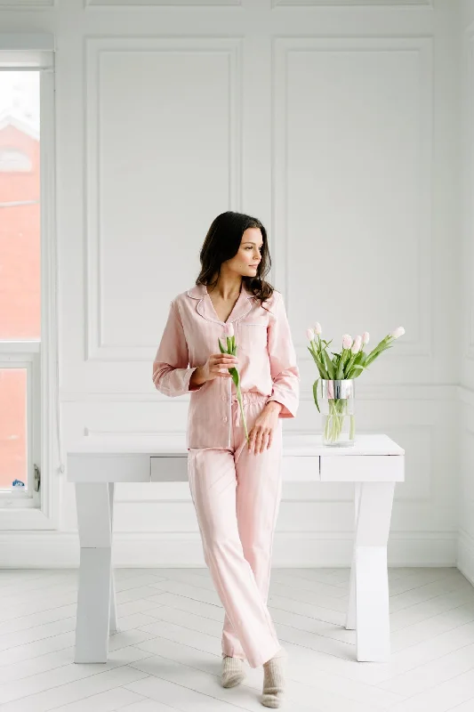 Weekend Bargains to Indulge In 100% Turkish Cotton Pajama Set // Soft Rose (50% OFF)