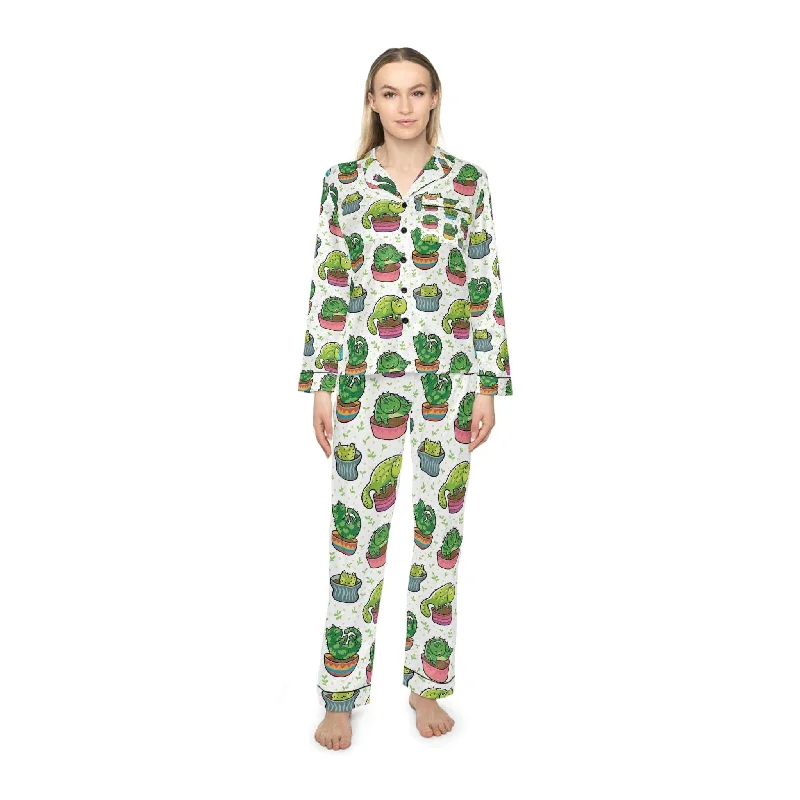Weekend Deals to Make You Happy Women's Satin Pajamas