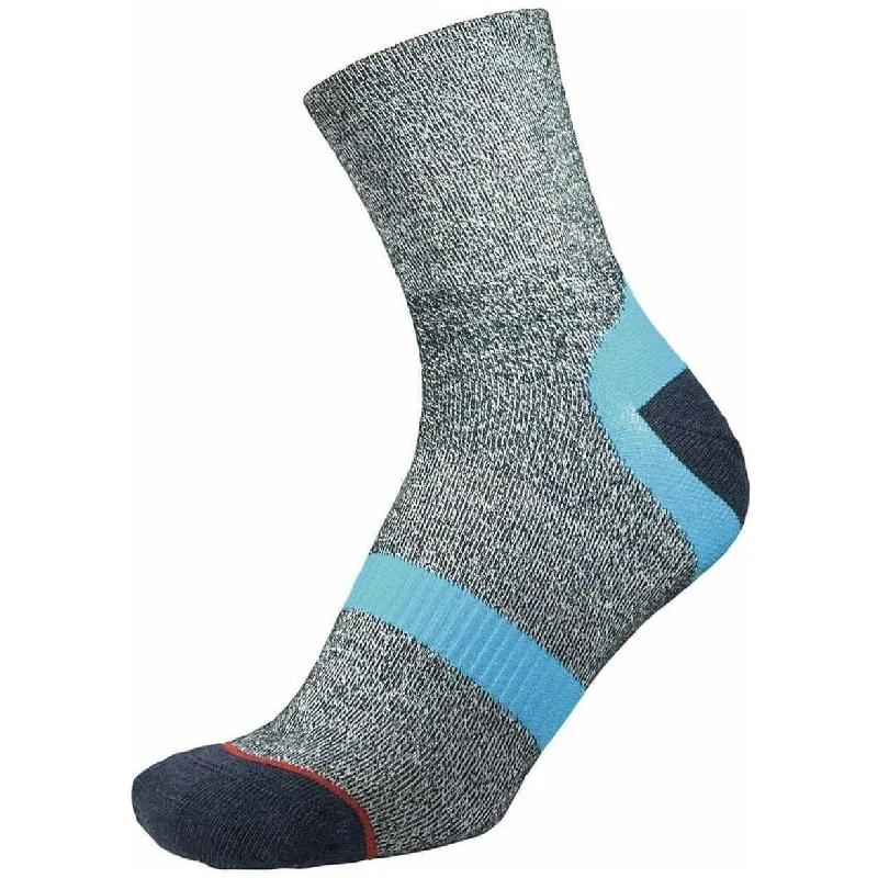 Price Drop 1000 Mile Approach Repreve Double Layer Womens Walking Socks - Navy