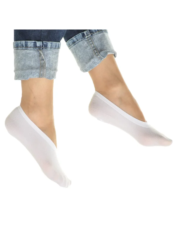 Reduced Rates 12 Pairs of No Show Women White Casual Invisible liners Socks for Sneakers, Shoe Size 5-10