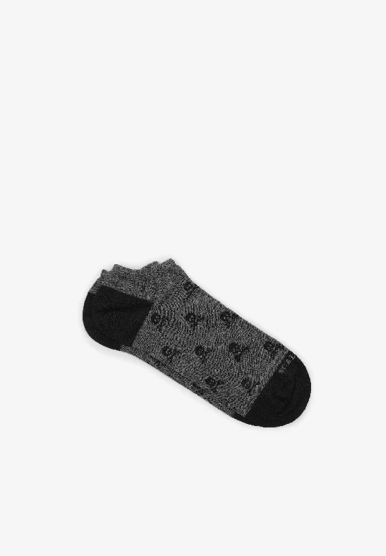 SHORT SKULL SOCKS