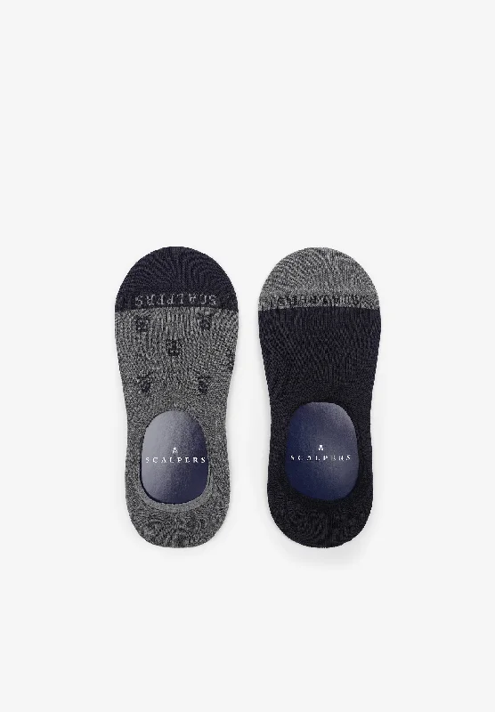 Today Only PACK OF SHOE LINER SOCKS WITH SKULLS