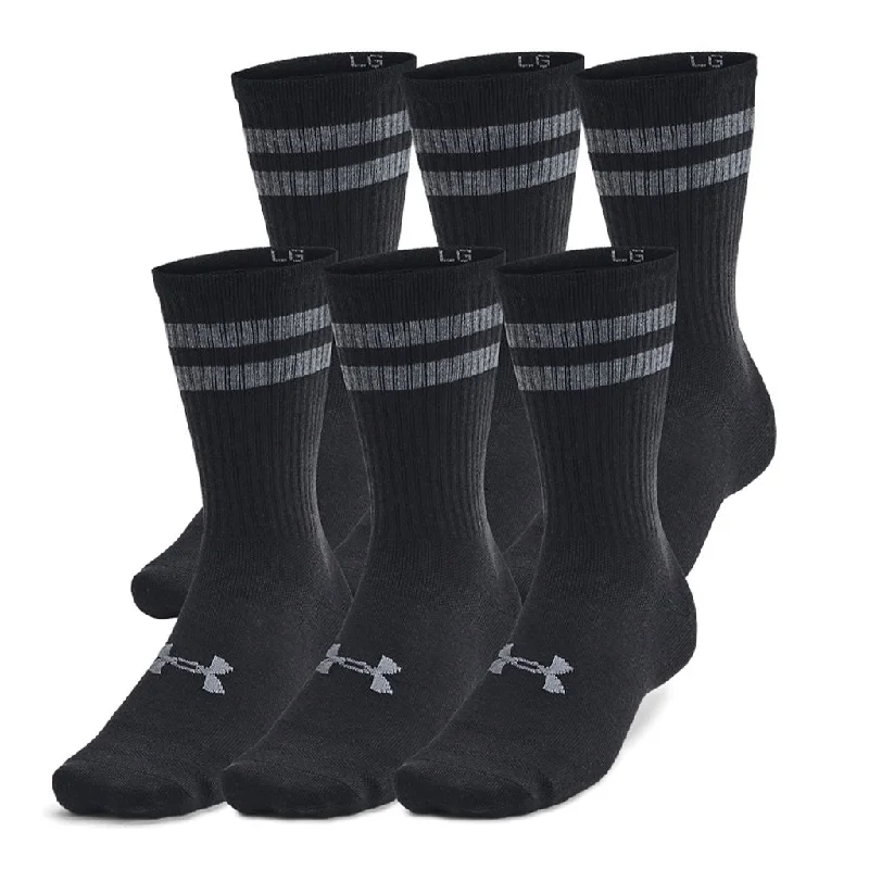 Special Offer Men's UA Crew 6PK Sock