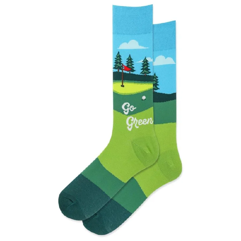 Go Green Men's Crew Socks