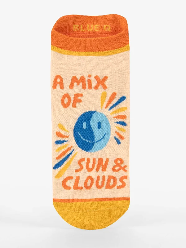 Weekend Deals That Dazzle A Mix Of Sun & Clouds Sneaker Socks