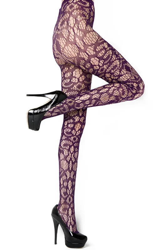 Early Bird Abstract Crescent Fishnet