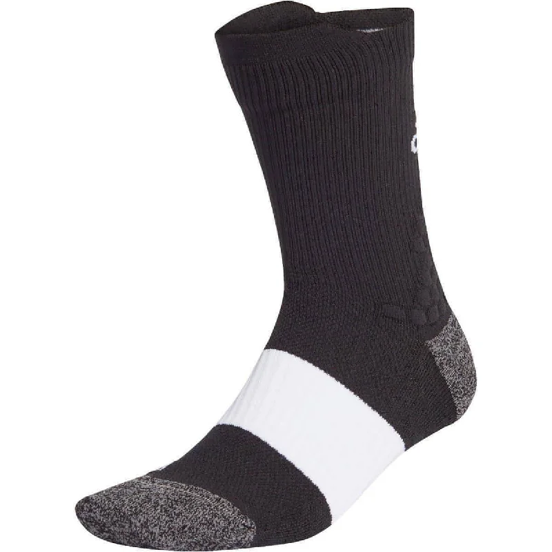 Shop and Save adidas UltraLight Performance Crew Running Socks - Black