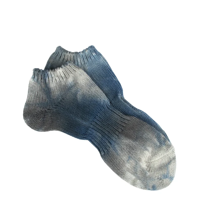 Weekend Bargains to Sizzle Anonymous Ism 2C Uneven Dye Ankle Socks Navy