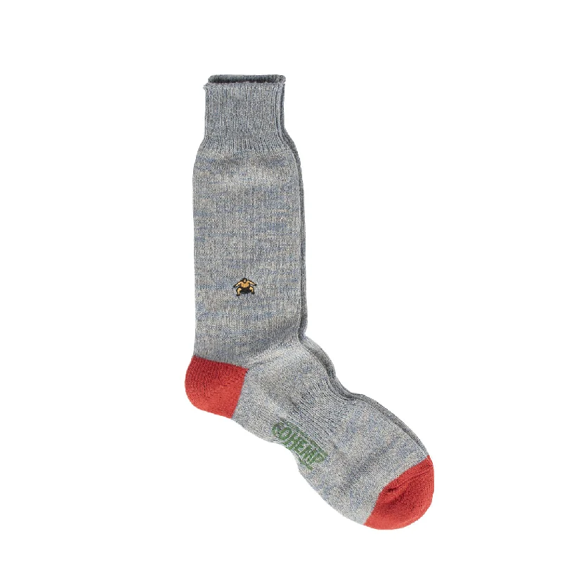 Weekend Deals That Dazzle Anonymous Ism Gohemp Embroidery Crew Socks Red - ONE SIZE