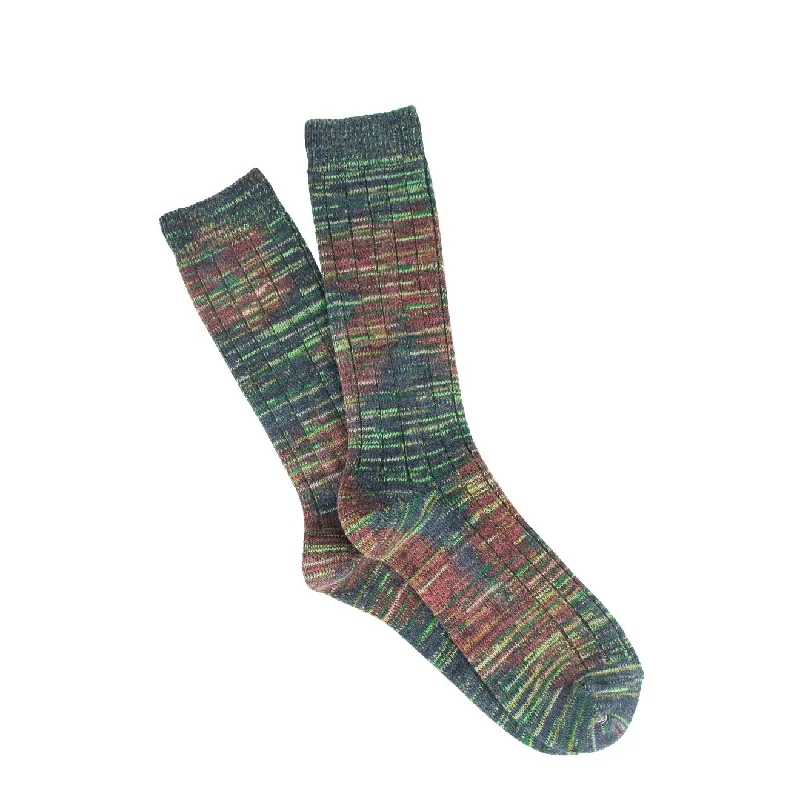 Weekend Specials to Enjoy Anonymous Ism Mix Tie Dye Crew Socks Navy - ONE SIZE