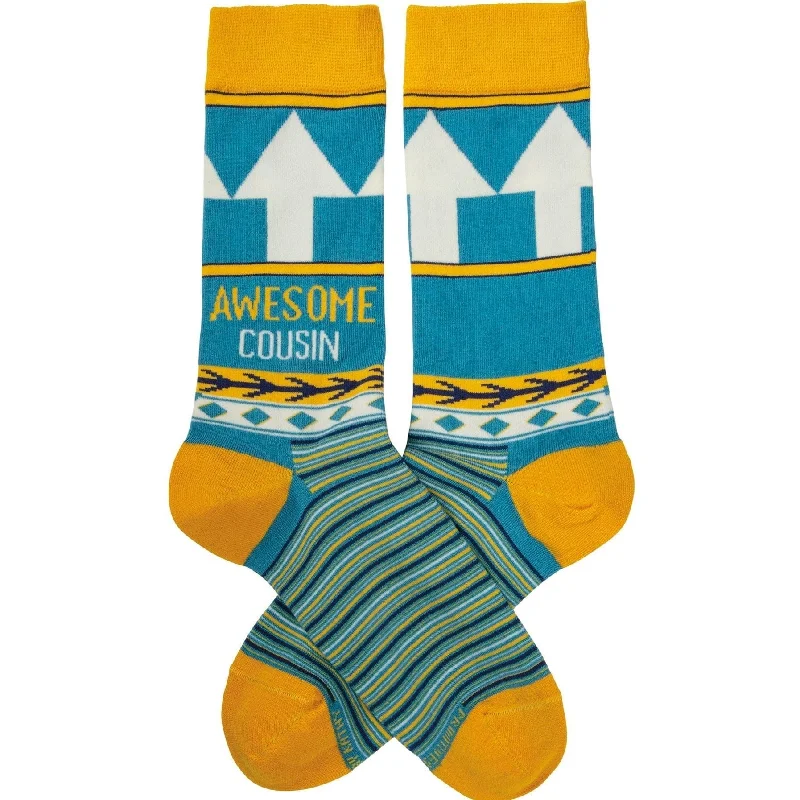 Weekend Specials to Savor The Bullish Store Unisex Awesome Cousin Socks