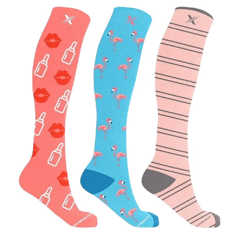 Final Clearance Bossbabe Vibes Socks (3-Pairs)