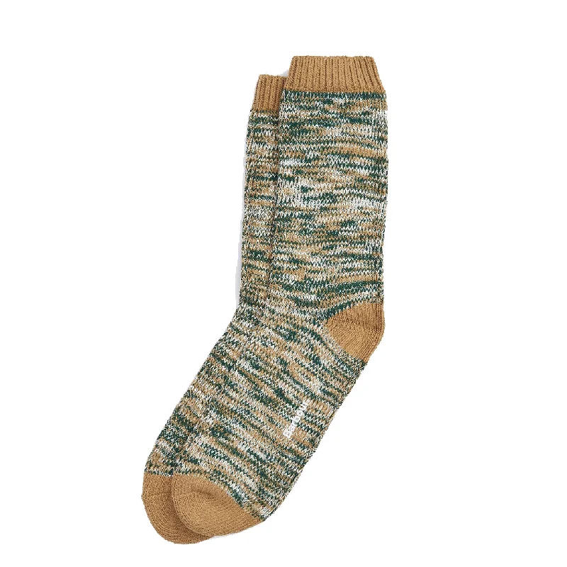 Barbour Bedrock Boot Sock Sandstone Mix