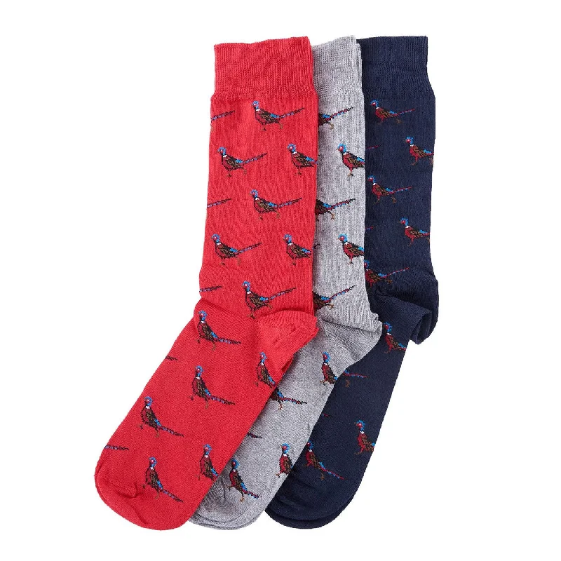 Extra Discount Barbour Pheasant Sock Gift Box Selection 1